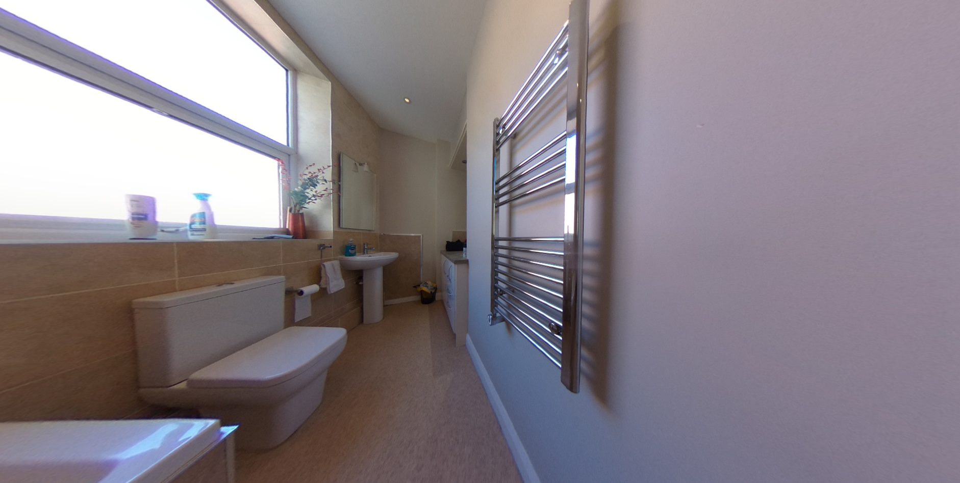 Bathroom in a Station Road flat